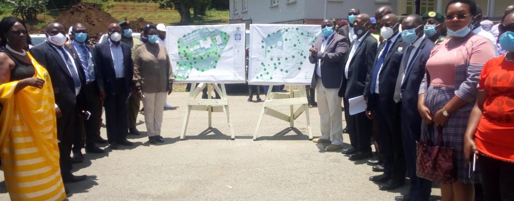 Min.of Trade industry and cooperatives Launching One Stop Border Post at Bunagana Border Min.of Trade industry and cooperatives Launching One Stop Border Post at Bunagana Border